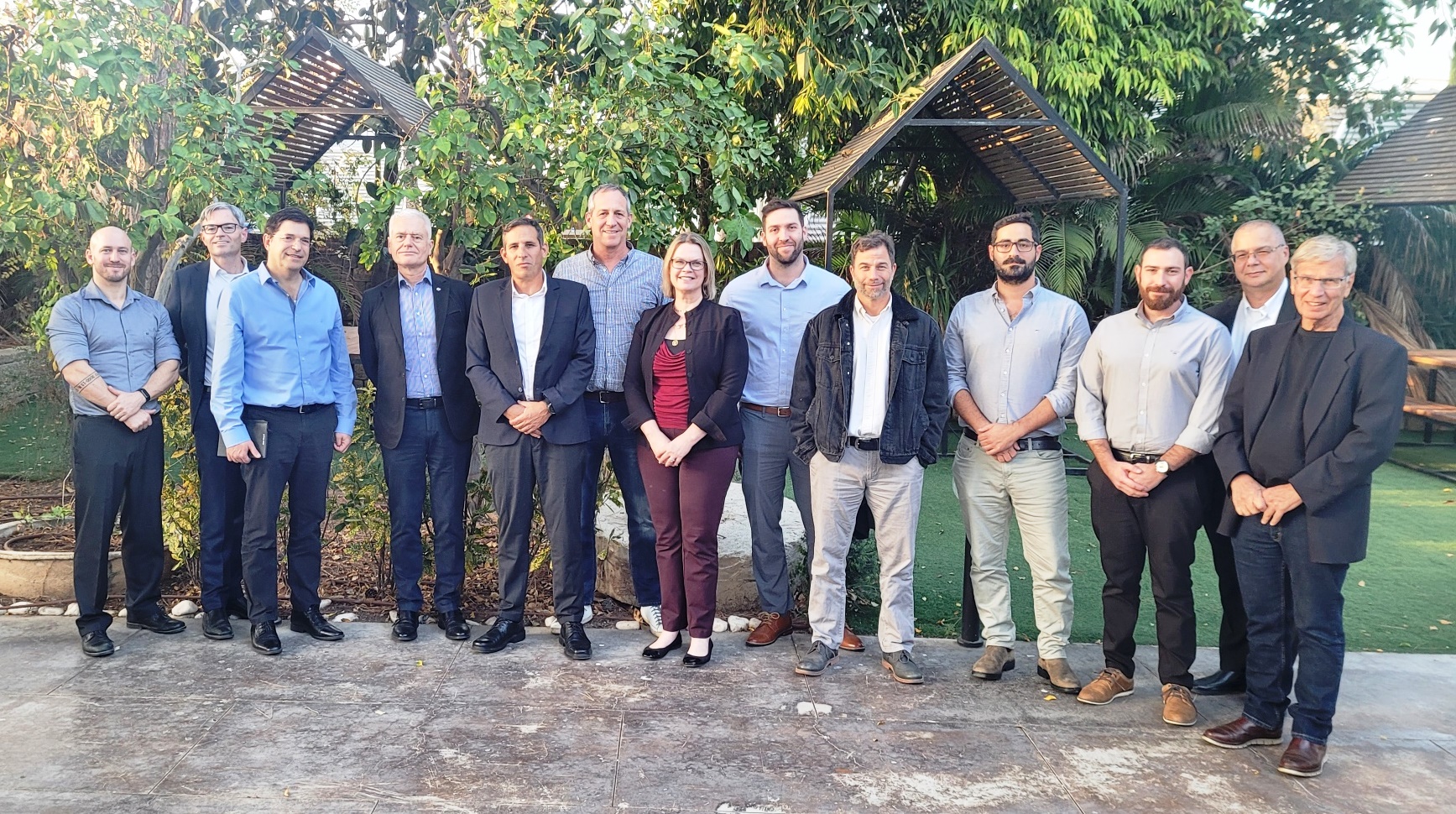 NASA Astrophysics Director Mark Clampin, Israel Space Agency Director Uri Oron, U.S. Embassy and Amcham Members